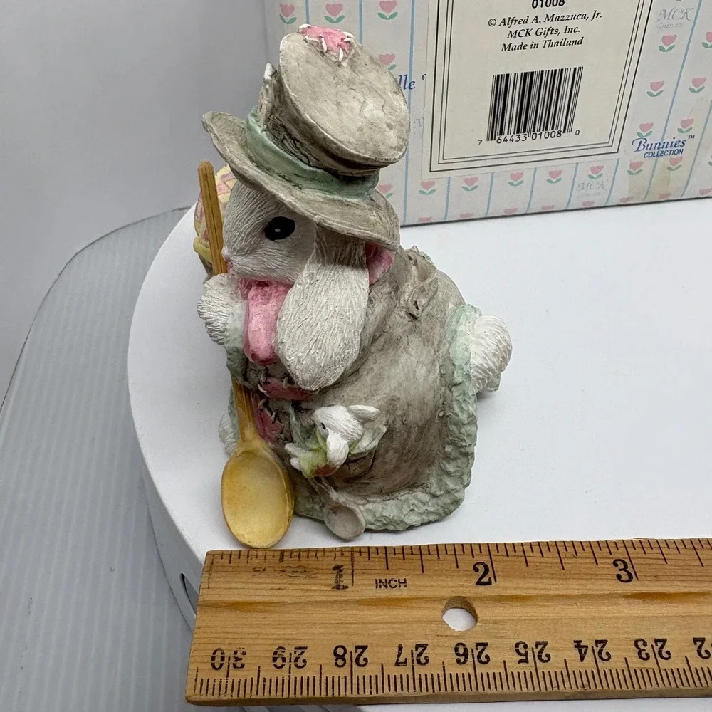 1993 The Patchville Bunnies SEAN‎ Figurine Alfred Mazzuca Jr MCK Easter Rabbit